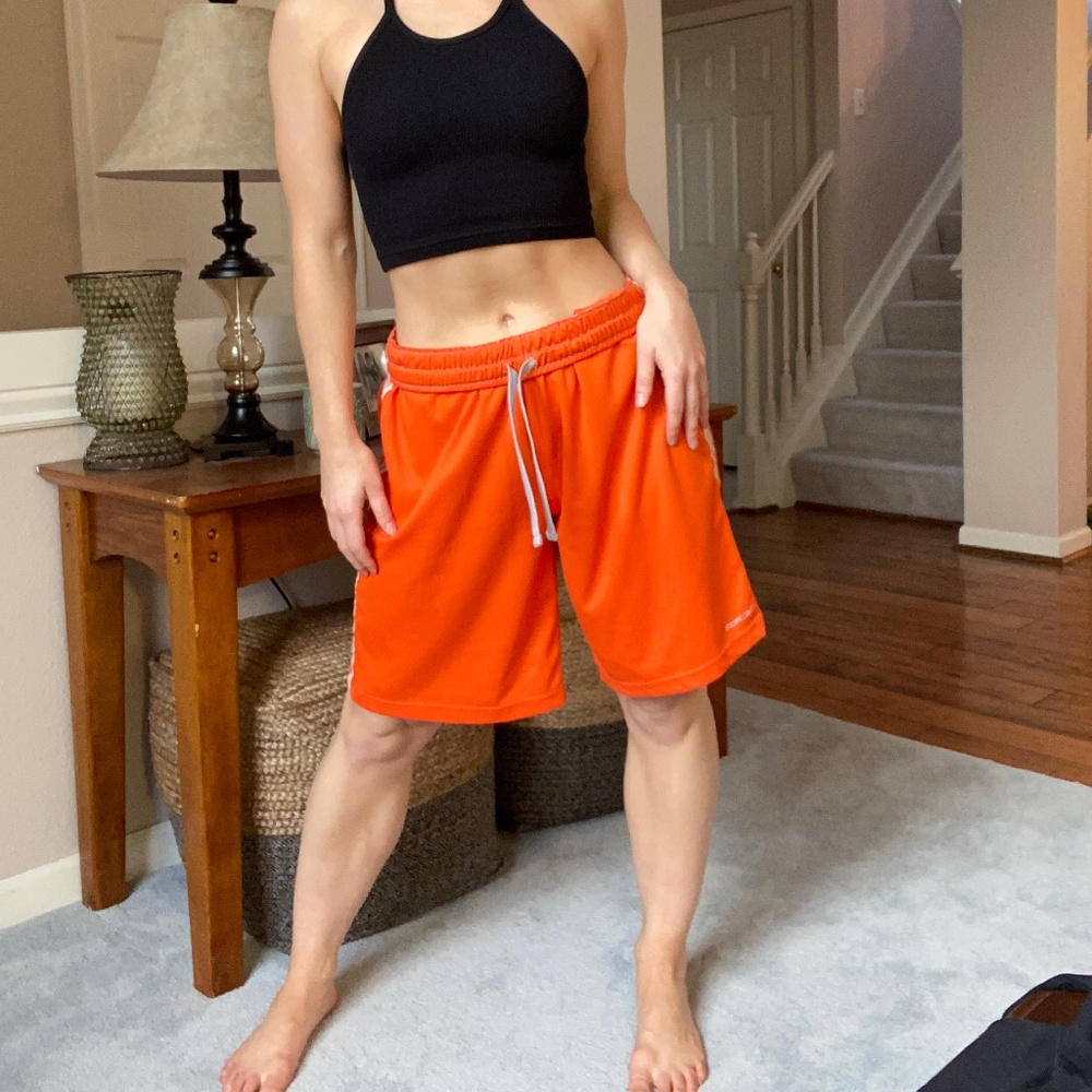 RBK - M - Orange Basketball Shorts